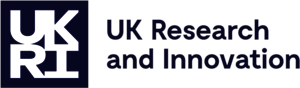 UKRI logo with the text 'UK Research and Innovation'.